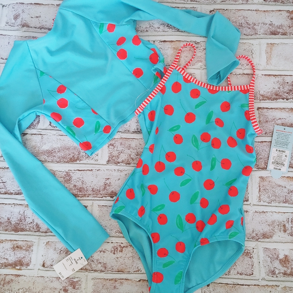 Girls swim wear set